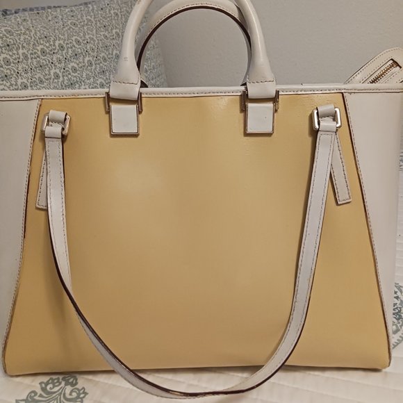 Antonio Melani two tone leather shoulder bag - Picture 16 of 16